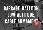 Image of Closeup of barrage balloon with cables United States USA, 1943, second 21 stock footage video 65675069447