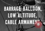 Image of Closeup of barrage balloon with cables United States USA, 1943, second 26 stock footage video 65675069447