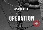 Image of Closeup of barrage balloon with cables United States USA, 1943, second 31 stock footage video 65675069447