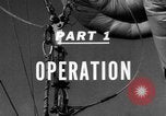Image of Closeup of barrage balloon with cables United States USA, 1943, second 33 stock footage video 65675069447
