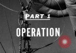 Image of Closeup of barrage balloon with cables United States USA, 1943, second 34 stock footage video 65675069447