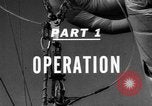 Image of Closeup of barrage balloon with cables United States USA, 1943, second 35 stock footage video 65675069447