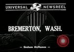 Image cérémonie de baptême Bremerton Washington USA, 1940, de la seconde 3 séquences d'archives historiques vidéo 65675069454