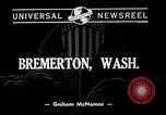 Image cérémonie de baptême Bremerton Washington USA, 1940, de la seconde 4 séquences d'archives historiques vidéo 65675069454