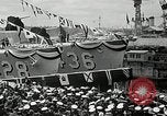 Image cérémonie de baptême Bremerton Washington USA, 1940, de la seconde 5 séquences d'archives historiques vidéo 65675069454
