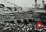 Image cérémonie de baptême Bremerton Washington USA, 1940, de la seconde 6 séquences d'archives historiques vidéo 65675069454