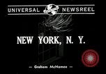 Image of fire in a building New York United States USA, 1940, second 3 stock footage video 65675069457