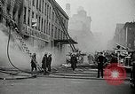 Image of fire in a building New York United States USA, 1940, second 4 stock footage video 65675069457