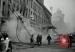 Image of fire in a building New York United States USA, 1940, second 6 stock footage video 65675069457