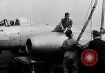 Image Gloster Meteor jets Holland Hollande, 1951, de la seconde 43 séquences d'archives historiques vidéo 65675069468