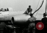 Image Gloster Meteor jets Holland Hollande, 1951, de la seconde 44 séquences d'archives historiques vidéo 65675069468