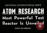 Immagine di Reattore di prova Idaho United States USA, 1954, secondo 3 filmato di repertorio 65675069471