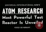 Immagine di Reattore di prova Idaho United States USA, 1954, secondo 6 filmato di repertorio 65675069471