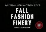 Immagine di Costumi di visualizzazione Universal City California USA, 1954, secondo 1 filmato di repertorio 65675069474