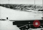 Standbild Bewässerung land San Joaquin Valley California USA, 1918, aus Sekunde 41 historischem Filmmaterial Videoclip 65675069479
