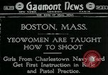 Image of Charleston Navy Yard girls Boston Massachusetts USA, 1918, second 1 stock footage video 65675069491