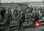 Image of British officer and soldier engage US troops in bayonet drill France, 1917, second 9 stock footage video 65675069496