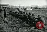 Image of British officer and soldier engage US troops in bayonet drill France, 1917, second 33 stock footage video 65675069496
