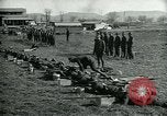 Image of British officer and soldier engage US troops in bayonet drill France, 1917, second 44 stock footage video 65675069496