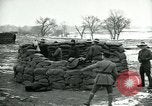 Image of British officer and soldier engage US troops in bayonet drill France, 1917, second 53 stock footage video 65675069496
