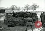 Image of British officer and soldier engage US troops in bayonet drill France, 1917, second 54 stock footage video 65675069496