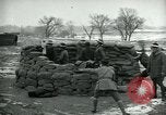 Image of British officer and soldier engage US troops in bayonet drill France, 1917, second 60 stock footage video 65675069496