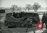 Image of British officer and soldier engage US troops in bayonet drill France, 1917, second 62 stock footage video 65675069496