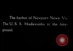 Image of US Army forces shipping out to France in World War 1 Newport News Virginia USA, 1918, second 3 stock footage video 65675069500