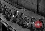 Image of US Army forces shipping out to France in World War 1 Newport News Virginia USA, 1918, second 48 stock footage video 65675069500