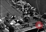 Image of US Army forces shipping out to France in World War 1 Newport News Virginia USA, 1918, second 55 stock footage video 65675069500
