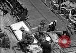Image of US Army forces shipping out to France in World War 1 Newport News Virginia USA, 1918, second 59 stock footage video 65675069500