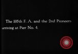 Image of US Troops going to France World War 1 Newport News Virginia USA, 1918, second 28 stock footage video 65675069501