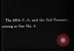 Image of US Troops going to France World War 1 Newport News Virginia USA, 1918, second 29 stock footage video 65675069501