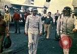 Immagine di Principali VNAF Buang-Ly sbarco di un Cessna O-1 sulla USS Midway Sul mare del sud della Cina, 1975, secondo 19 filmato di repertorio 65675069507