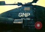 Image of VNAF helicopters on USS Midway during evacuation from Saigon South China Sea, 1975, second 10 stock footage video 65675069509
