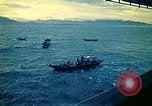 Image of Vietnamese evacuees board US Navy ship South China Sea, 1975, second 7 stock footage video 65675069510