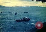 Image of Vietnamese evacuees board US Navy ship South China Sea, 1975, second 10 stock footage video 65675069510