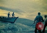 Image of Vietnamese evacuees board US Navy ship South China Sea, 1975, second 12 stock footage video 65675069510