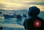 Image of Vietnamese evacuees board US Navy ship South China Sea, 1975, second 24 stock footage video 65675069510