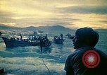 Image of Vietnamese evacuees board US Navy ship South China Sea, 1975, second 25 stock footage video 65675069510