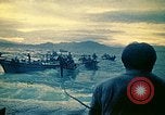 Image of Vietnamese evacuees board US Navy ship South China Sea, 1975, second 26 stock footage video 65675069510
