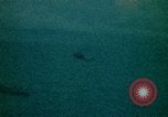 Image of helicopters thrown overboard during fall of Saigon South China Sea, 1975, second 36 stock footage video 65675069511