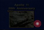 Immagine di Ventesimo anniversario di Apollo 11 United States USA, 1969, secondo 38 filmato di repertorio 65675069518
