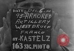 Standbild 93 gepanzerte Artillerie Bataillons Weitbruch Frankreich, 1944, aus Sekunde 1 historischem Filmmaterial Videoclip 65675069536