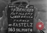 Standbild 93 gepanzerte Artillerie Bataillons Weitbruch Frankreich, 1944, aus Sekunde 4 historischem Filmmaterial Videoclip 65675069536