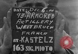 Standbild 93 gepanzerte Artillerie Bataillons Weitbruch Frankreich, 1944, aus Sekunde 5 historischem Filmmaterial Videoclip 65675069536