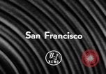 Image outdoor fashion show San Francisco California USA, 1957, de la seconde 3 séquences d'archives historiques vidéo 65675069540