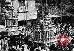 Standbild Muharram gefeiert Lucknow Indien, 1957, aus Sekunde 15 historischem Filmmaterial Videoclip 65675069547