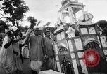 Standbild Muharram gefeiert Lucknow Indien, 1957, aus Sekunde 19 historischem Filmmaterial Videoclip 65675069547