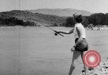 Standbild Nation Forellen Derby Livingston Montana USA, 1957, aus Sekunde 25 historischem Filmmaterial Videoclip 65675069550